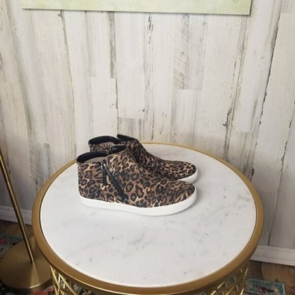 Naturalizer Sport Miranda Brown Cheetah Sneaker Boot - Picture 4 of 6